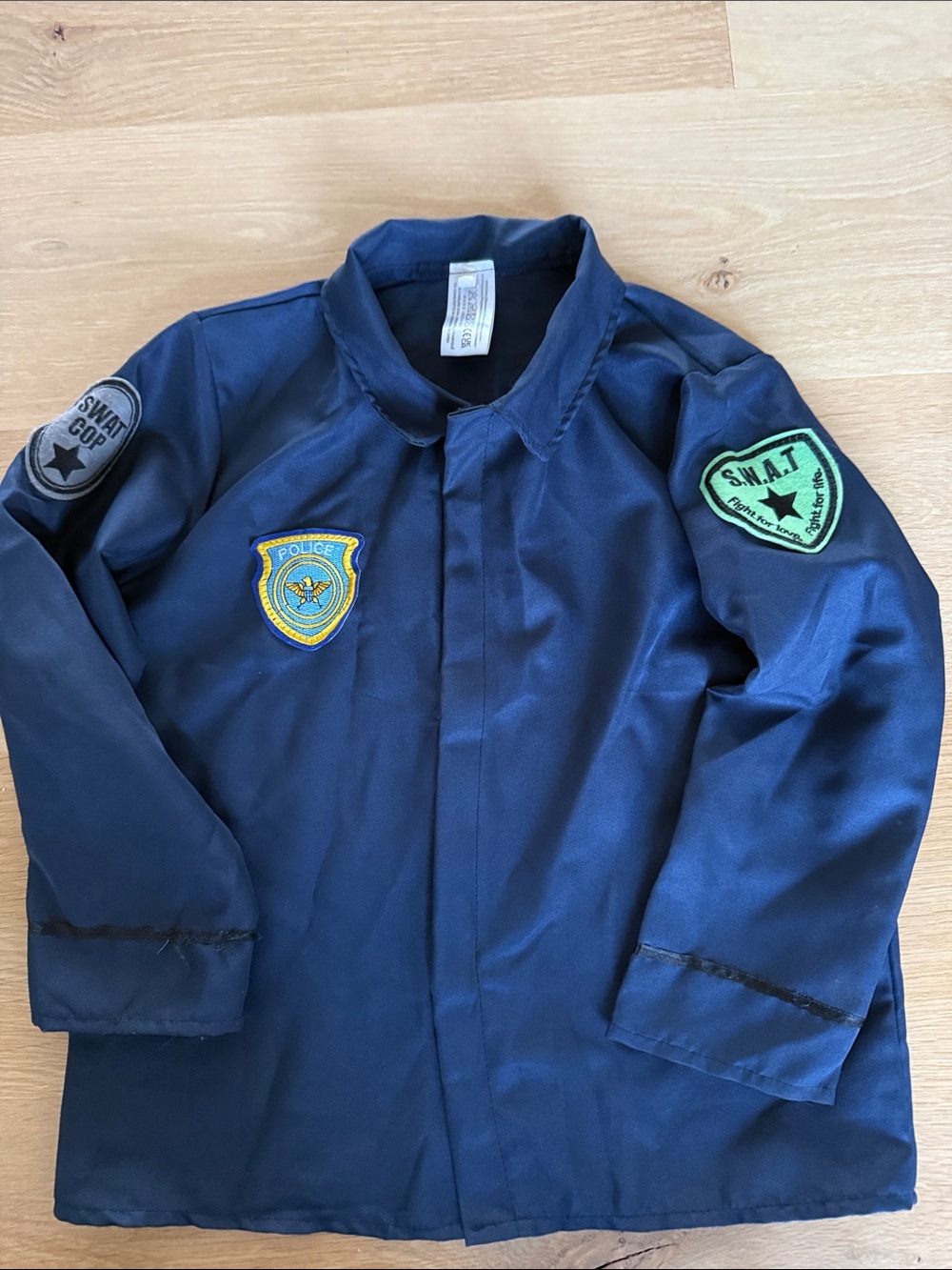 Kids Navy SWAT & Police Costume Jacket